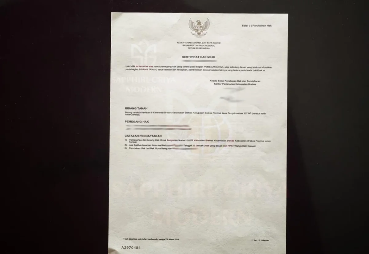 Apa Bedanya SHM, HGB dan SHGB? Jangan Sampai Salah Pilih Properti